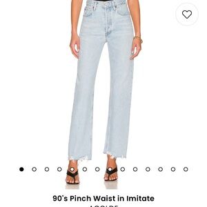 Agolde 90s Pinch Waist Jeans Size 23